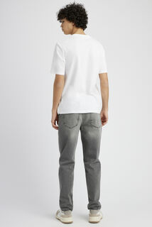 Jean relaxed gris moyen
