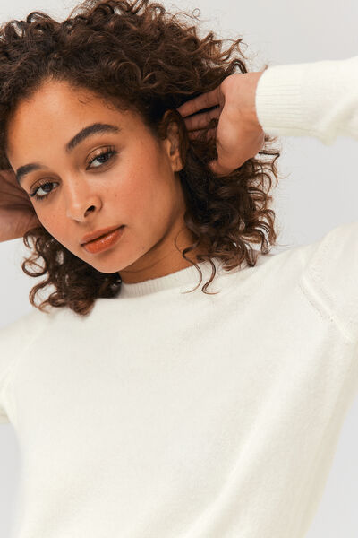 Pull col rond uni