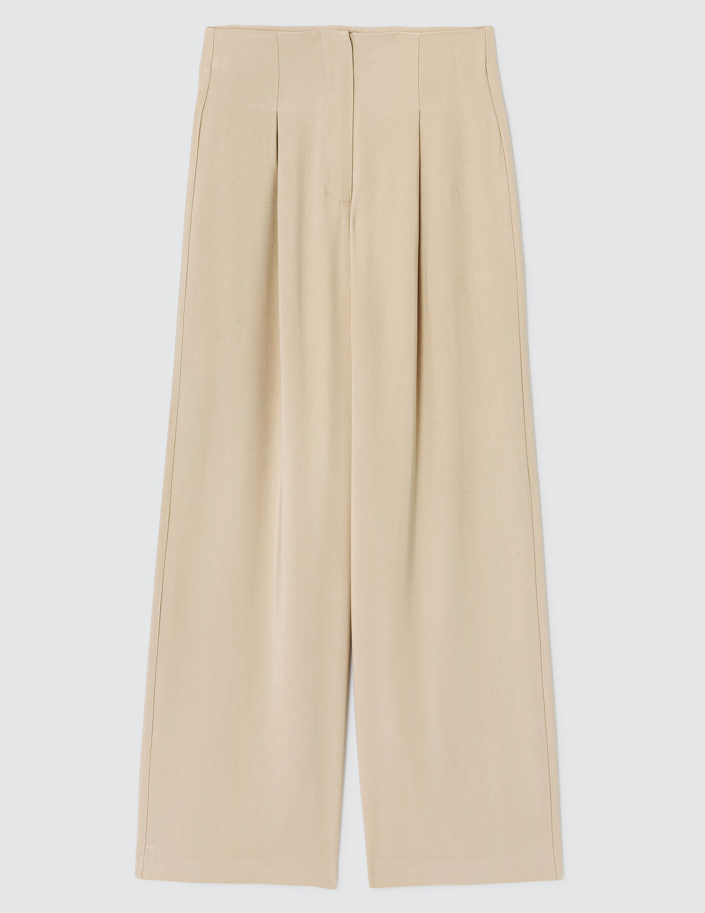 Pantalon large à pinces