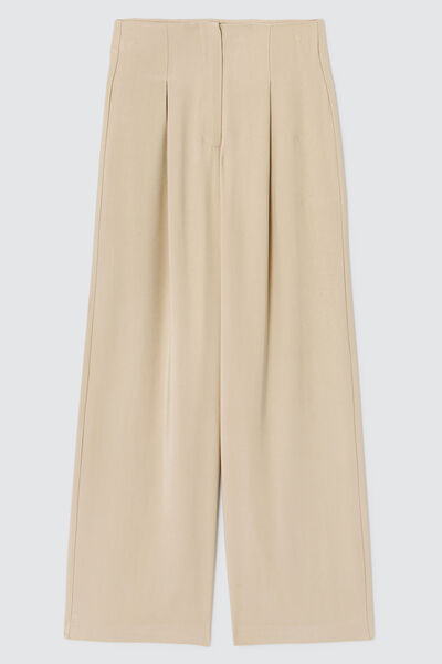 Pantalon large à pinces