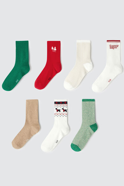Semainier chaussettes de noel