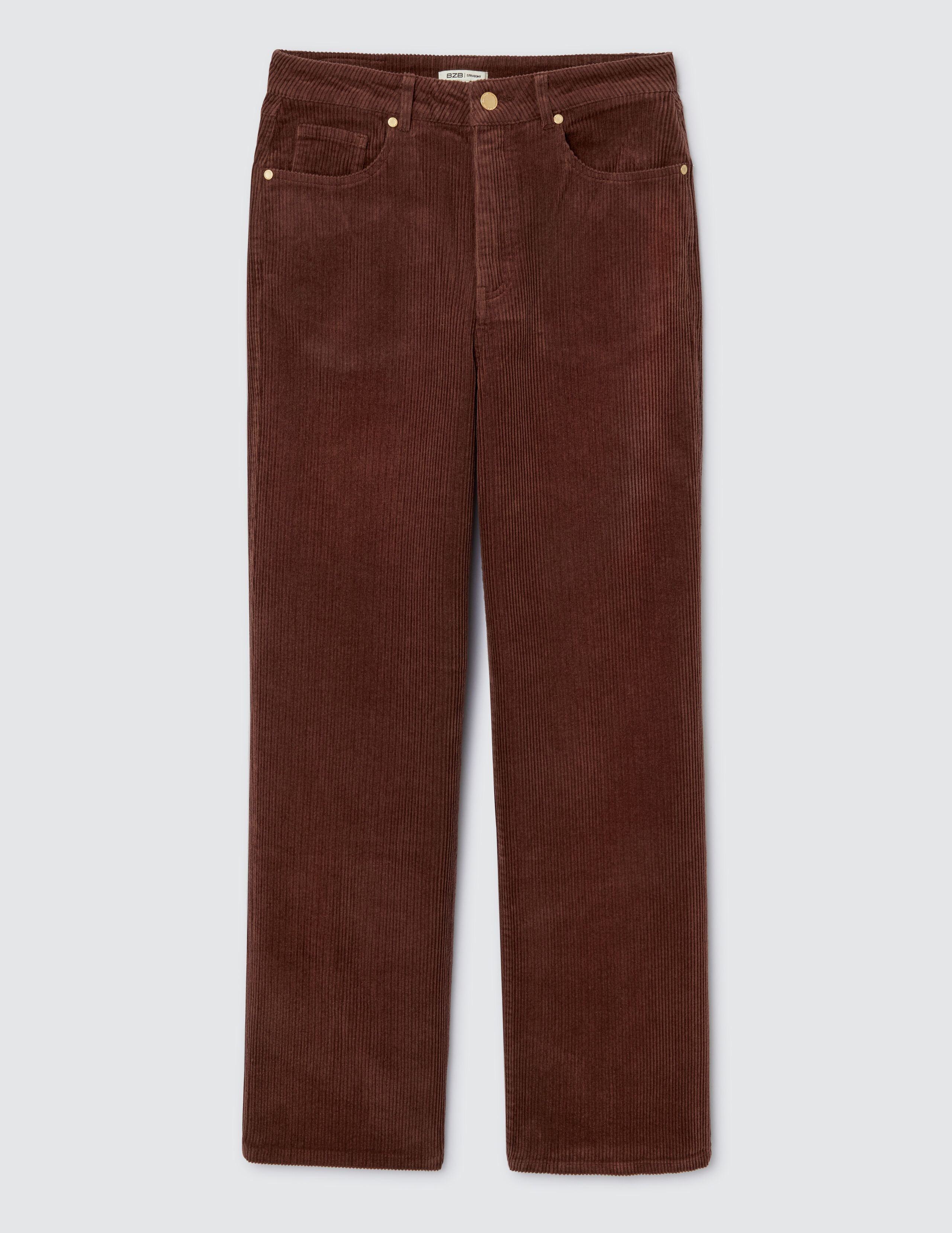 Pantalon velours femme clearance marron