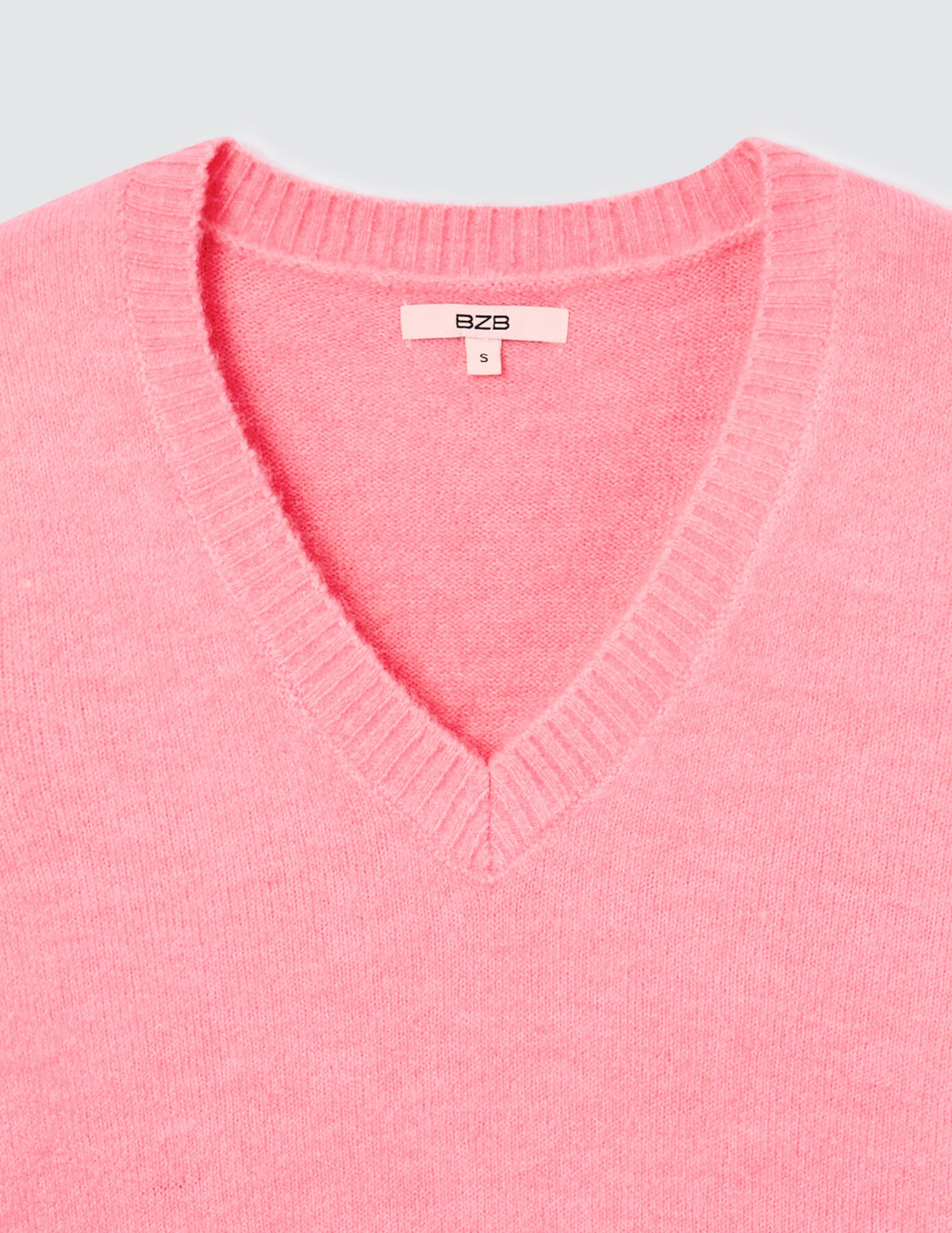 Pull basique col V