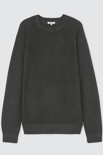 Pull raglan coton uni