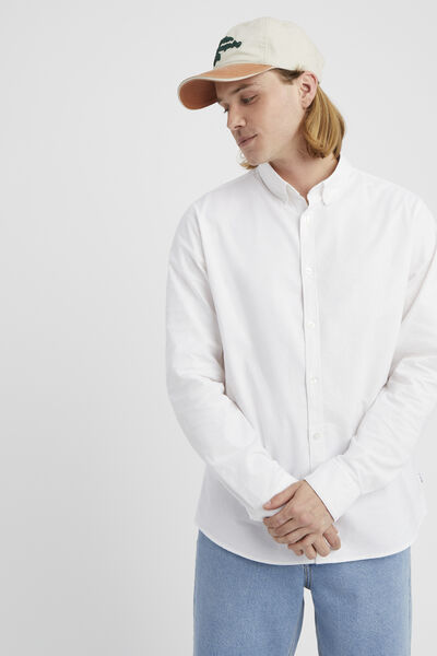 Chemise unie ajustée
