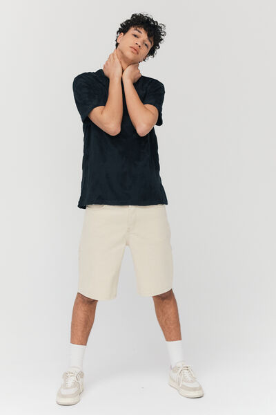 T-shirt éponge à motif