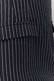 Robe rayée en flanelle
