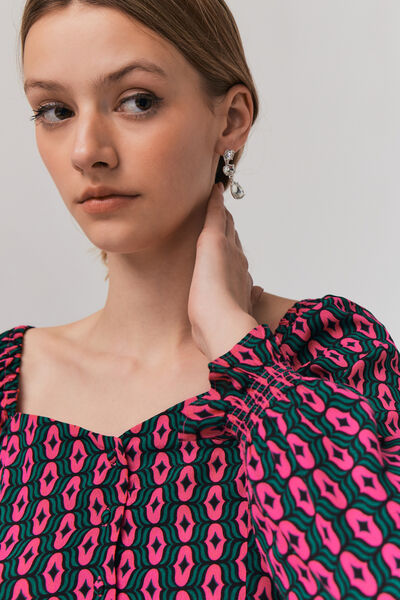 Blouse imprimé