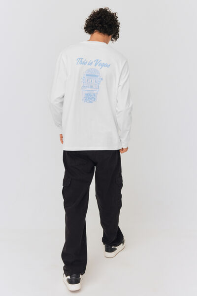 T-shirt imprimé casino