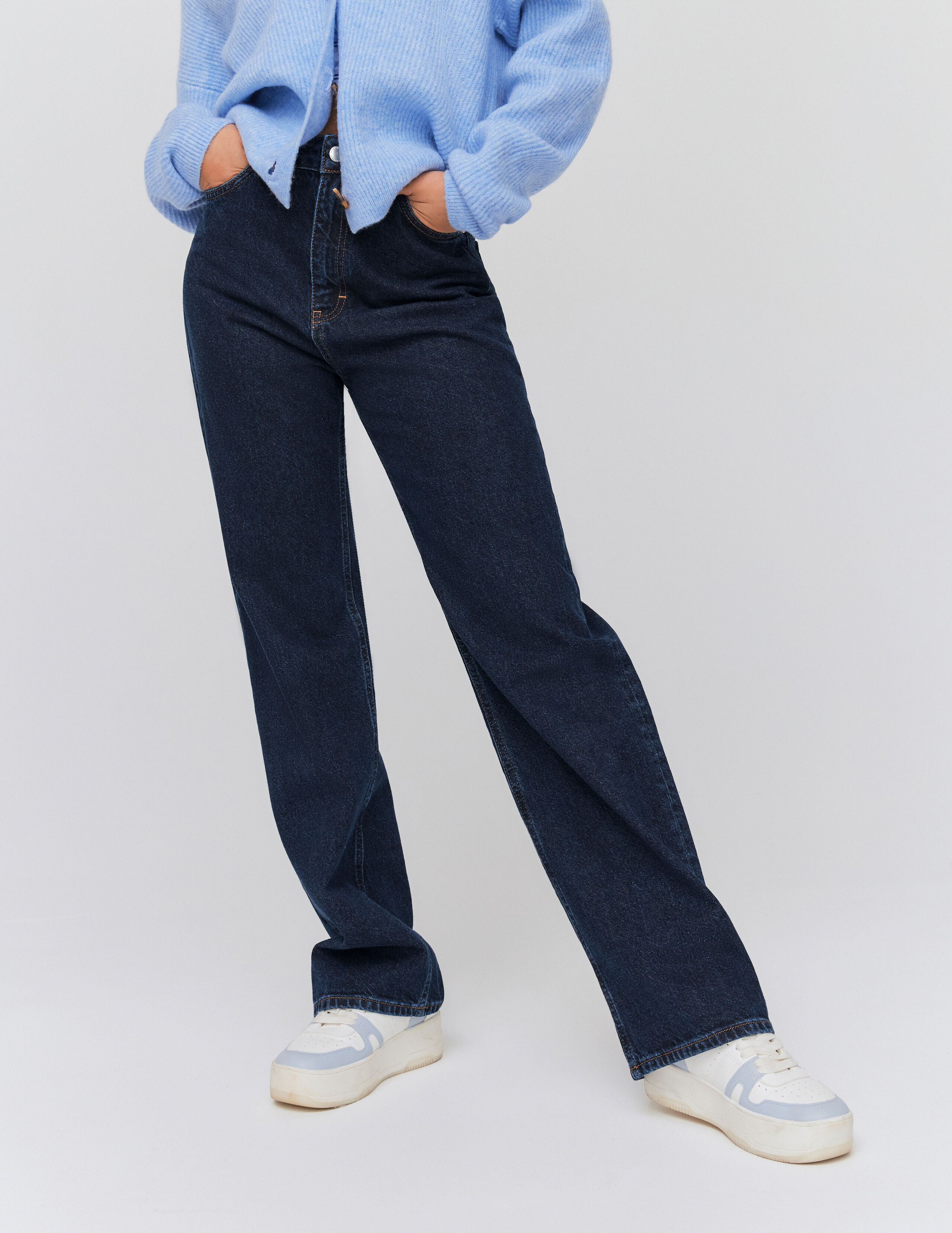 Jean straight Bleu moyen BZB
