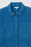 Veste coton boutonnée