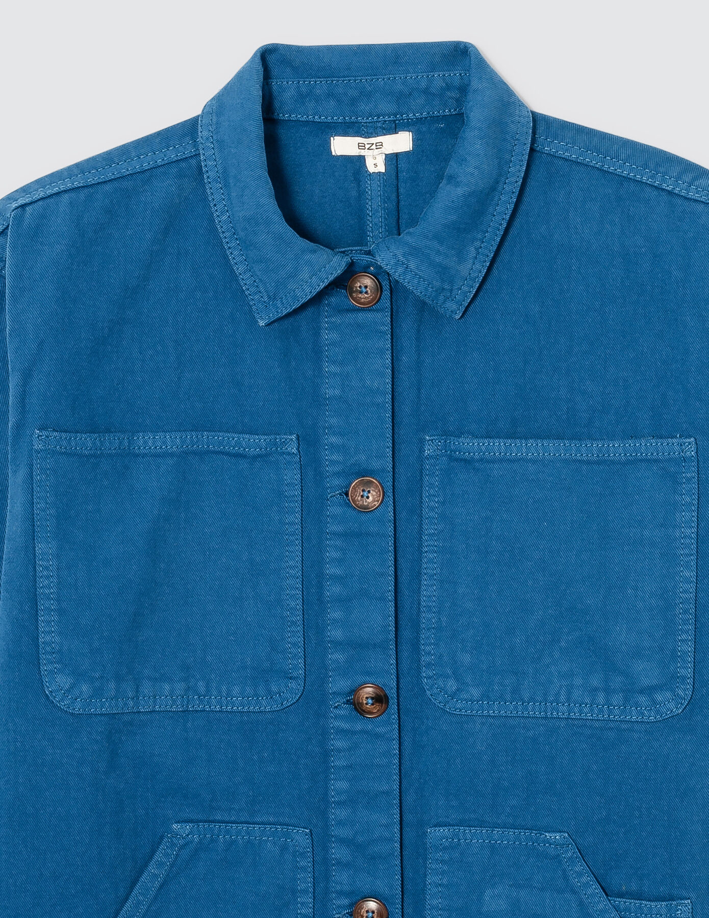 Veste coton boutonnée