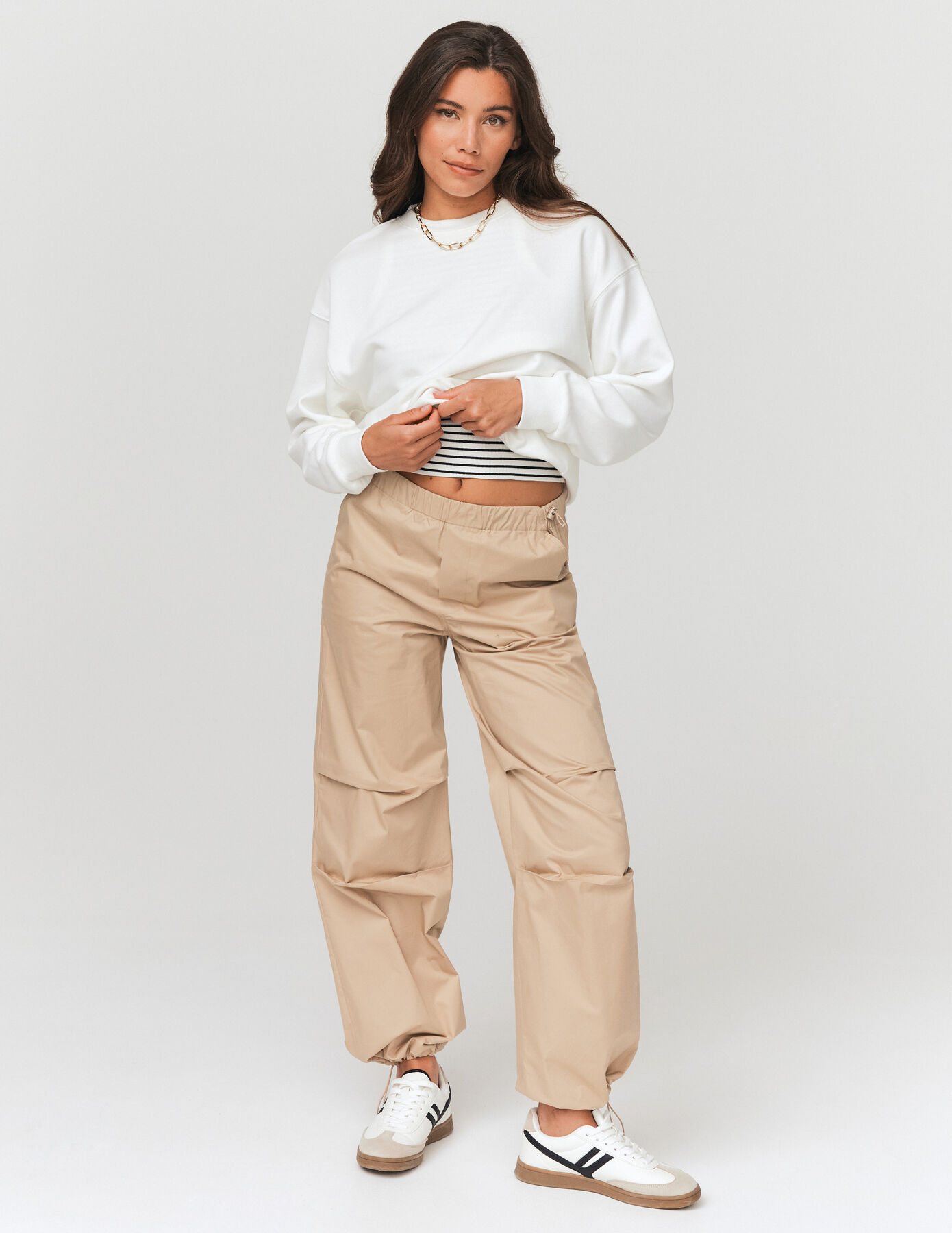 Pantalon parachute