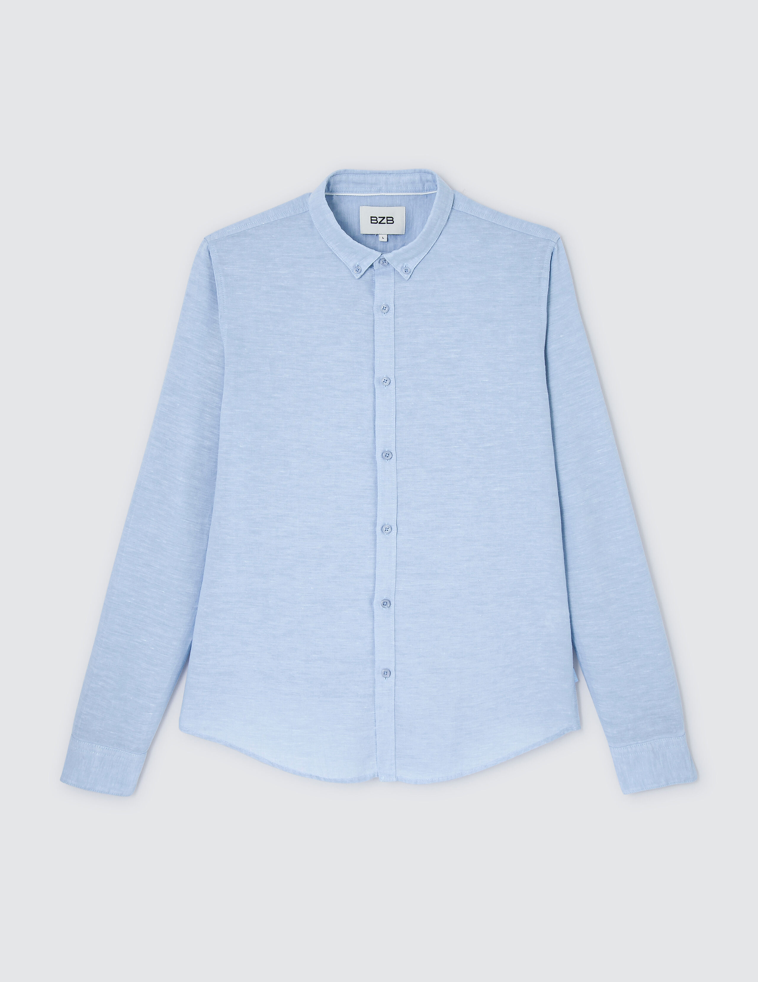 Chemise En Lin Pour Homme Cap De Barbaria - Taille 2XL, Blanc, Neuve Sans étiquettes