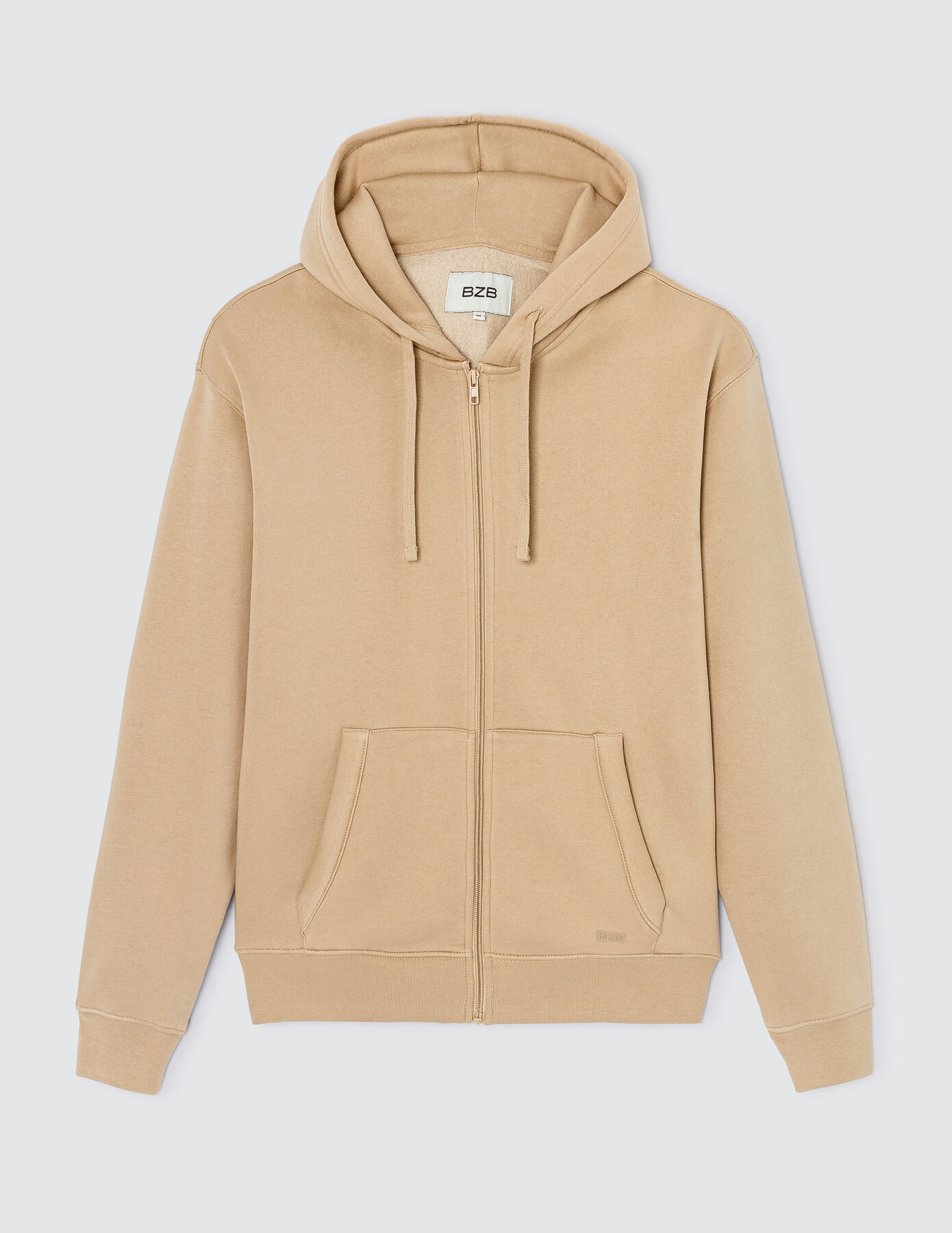 Sweatshirt zippé basique