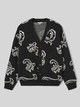 Gilet &agrave; motifs