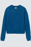 Pull torsadé uni