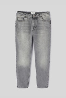 Jean relaxed gris moyen