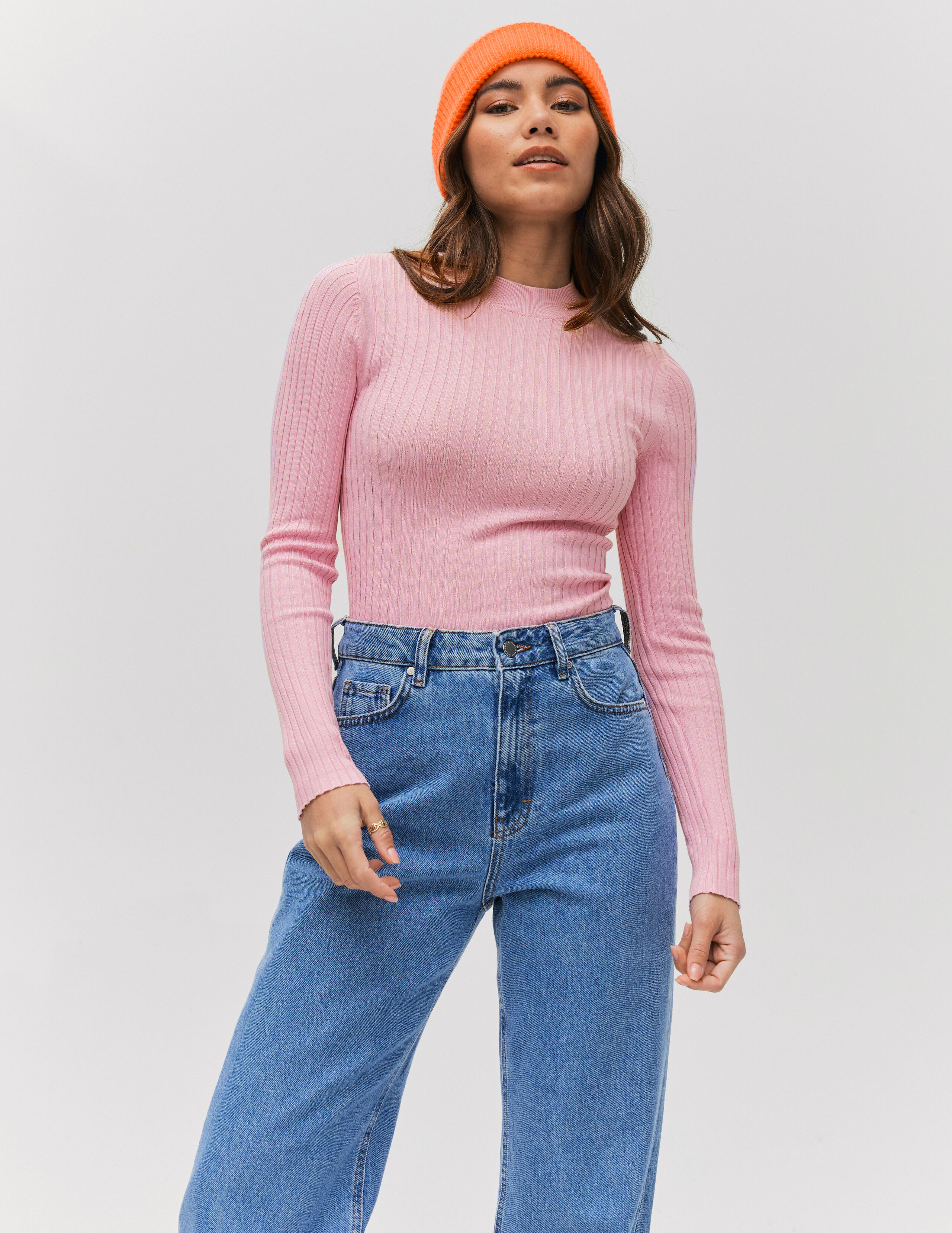 Pull Violet femme BZB