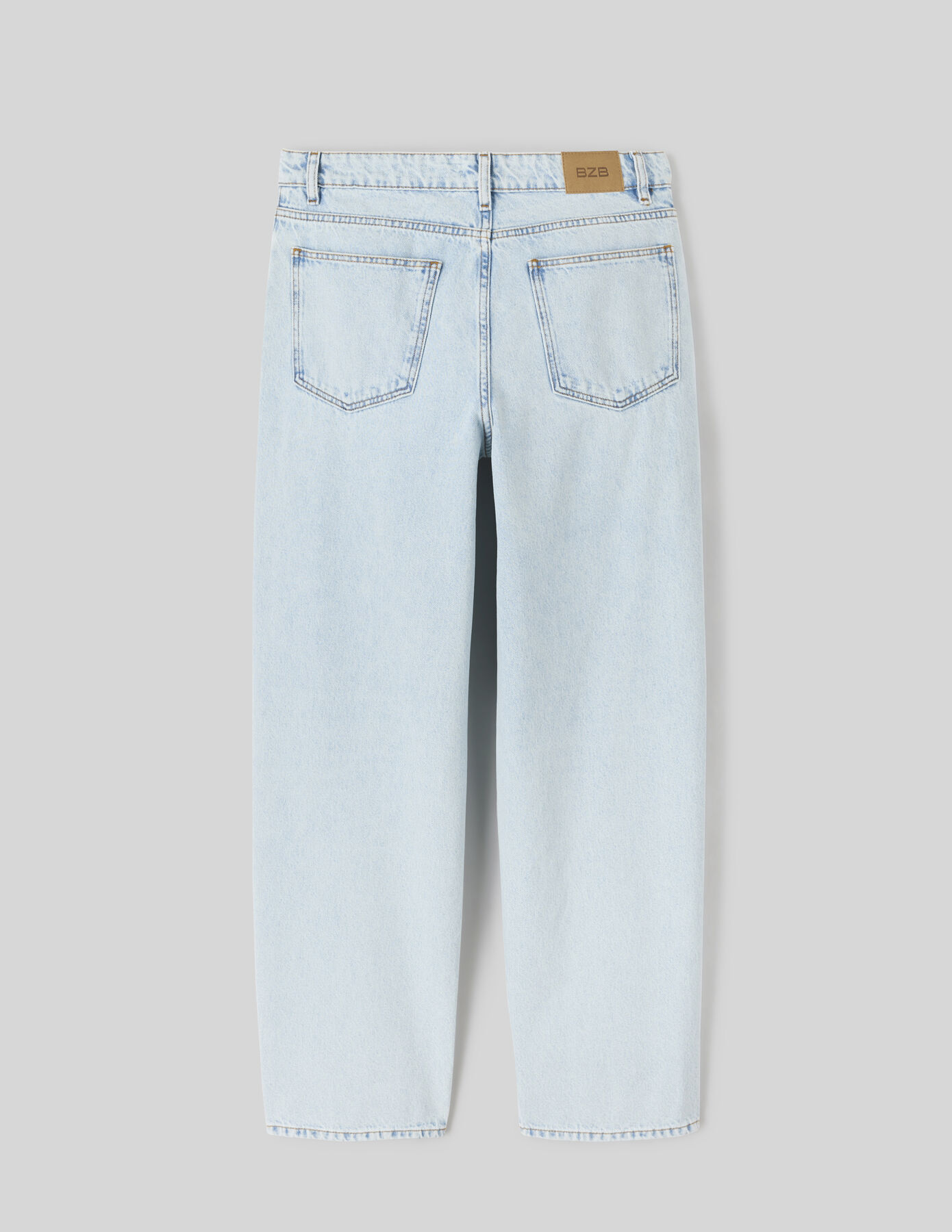 Jean loose bleach