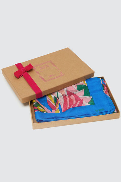 Coffret cadeau foulard en soie