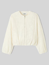 Veste boule l&eacute;g&egrave;re brod&eacute;e