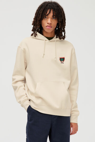 Sweat broderie "angry bear"