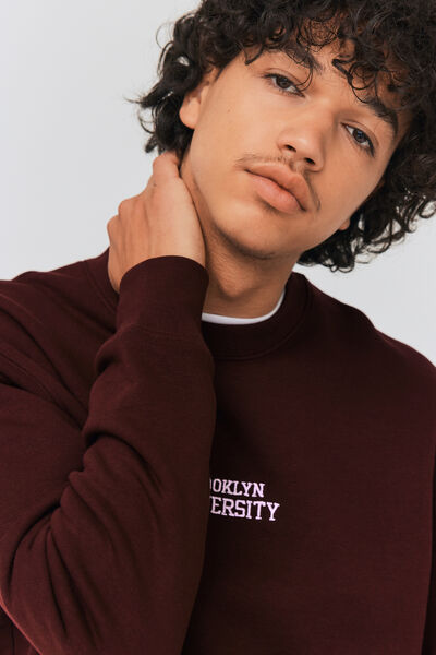 Sweat col rond université