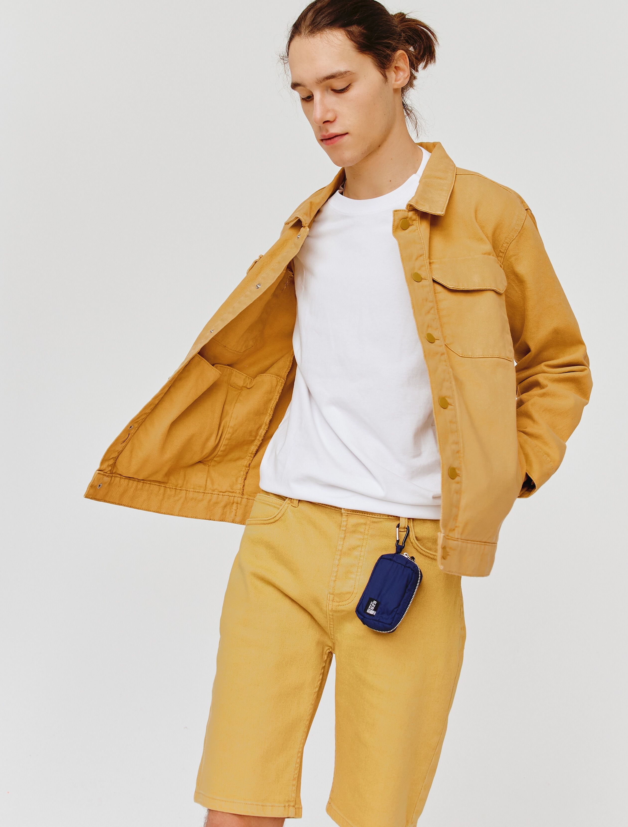 Veste en sales jean de couleur