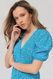 Robe longue imprimée