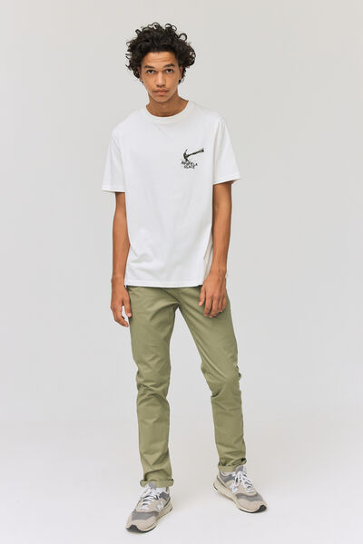 Pantalon Chino ajusté