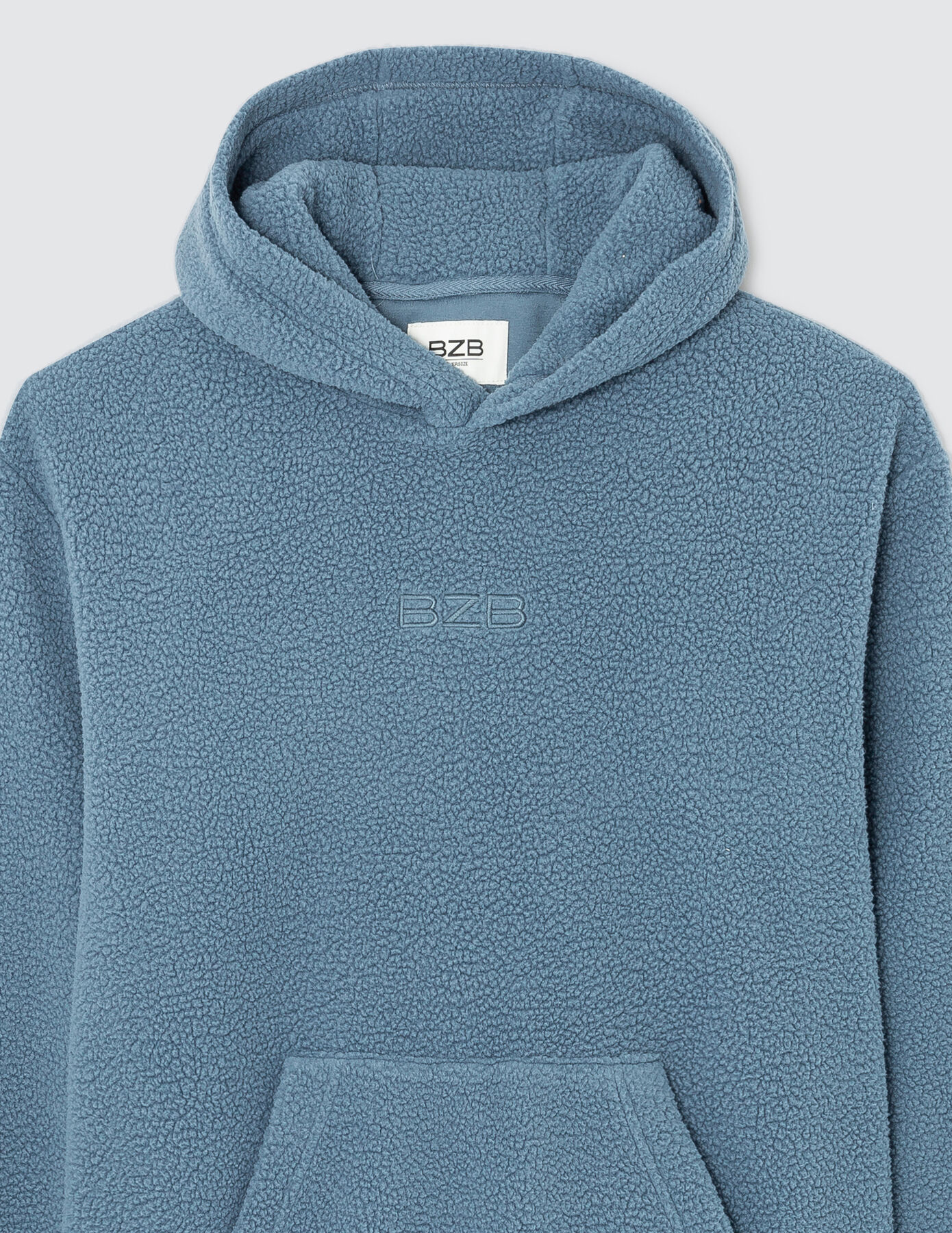Sweat sherpa à capuche