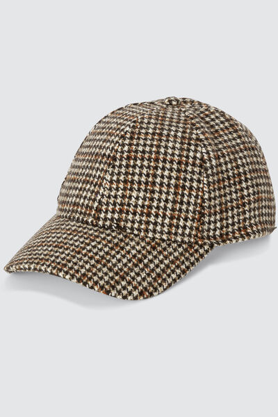 Casquette carreaux