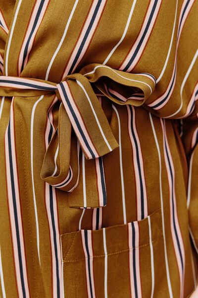 Kimono long rayé