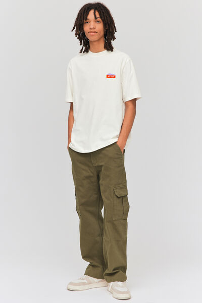 T-shirt imprimé dos Mont Fuji