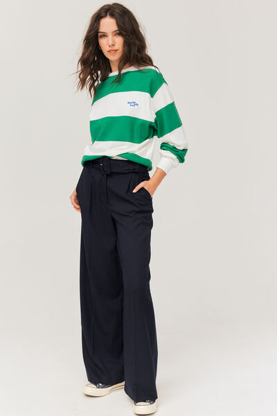 Pantalon à ceinture