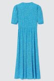 Robe longue imprimée