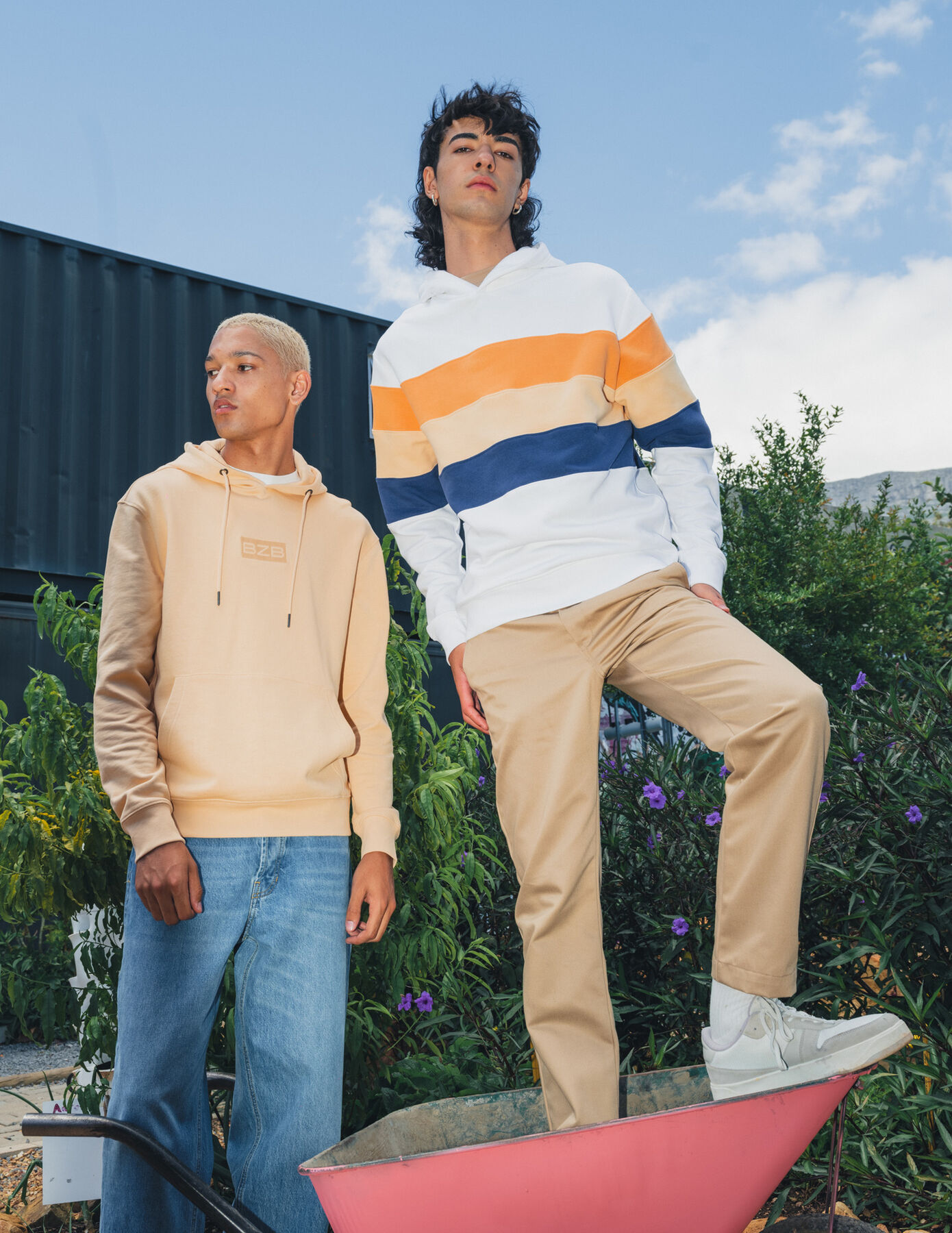 Sweat colorblock