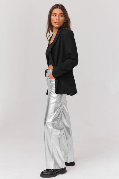 Pantalon argenté