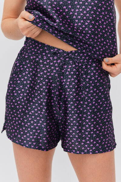 Bas pyjama satin