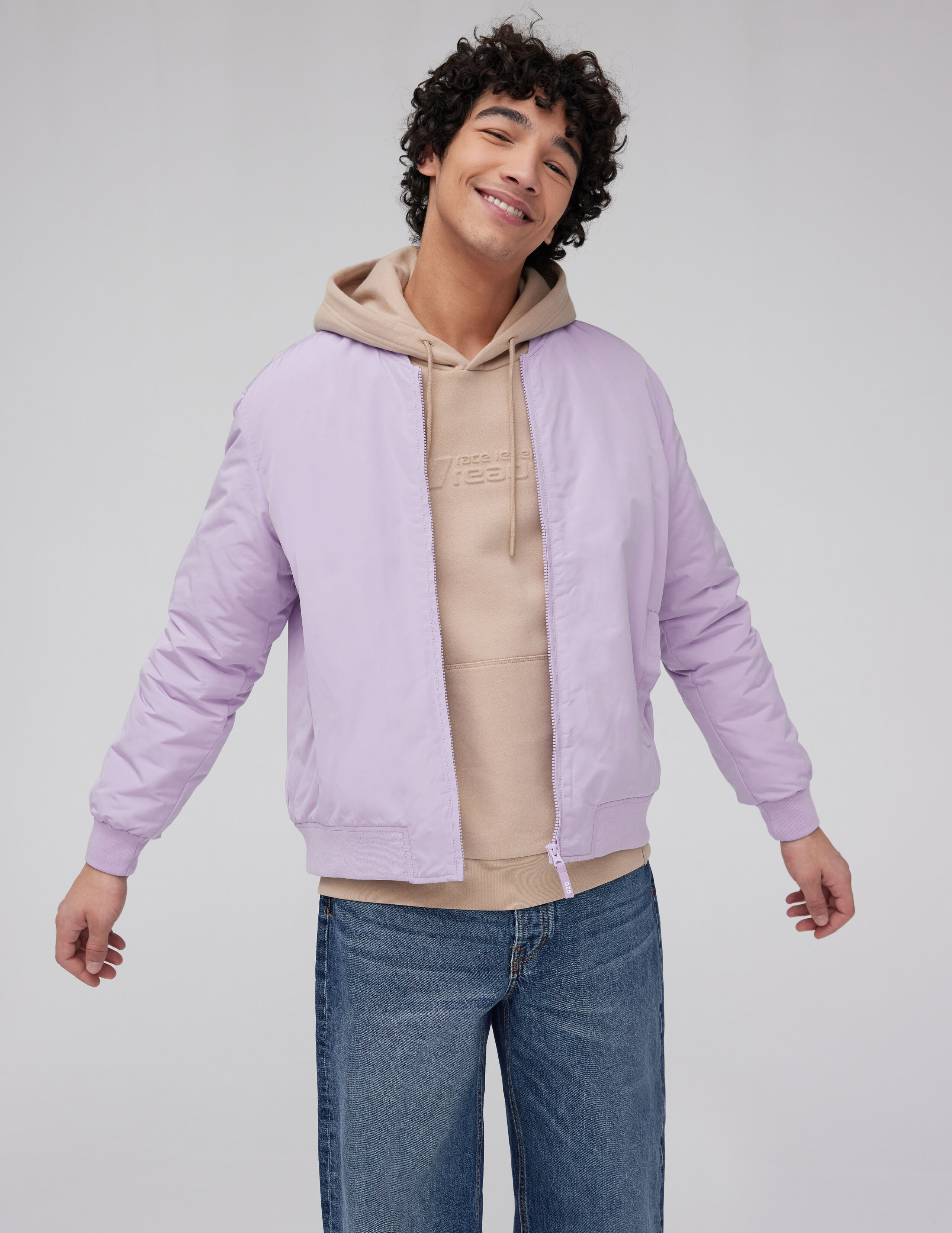 Veste Blouson Violet homme BZB