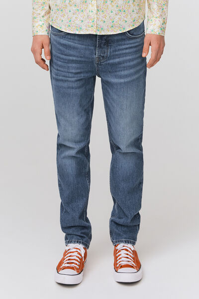 Jean straight double stone used