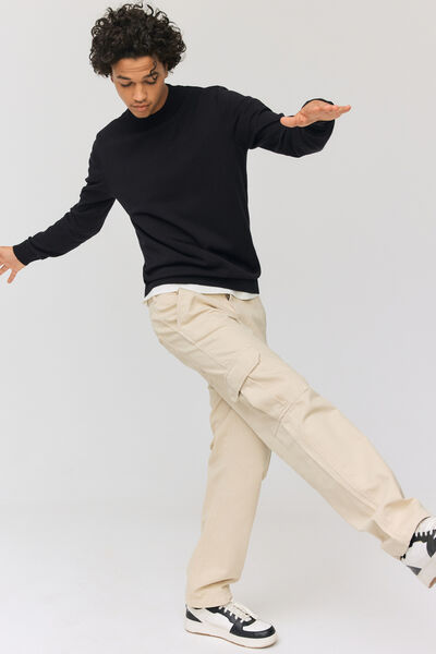 Pull col montant