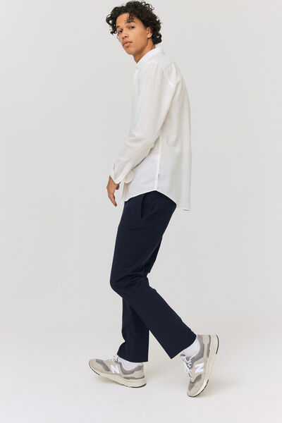 Pantalon fluide uni