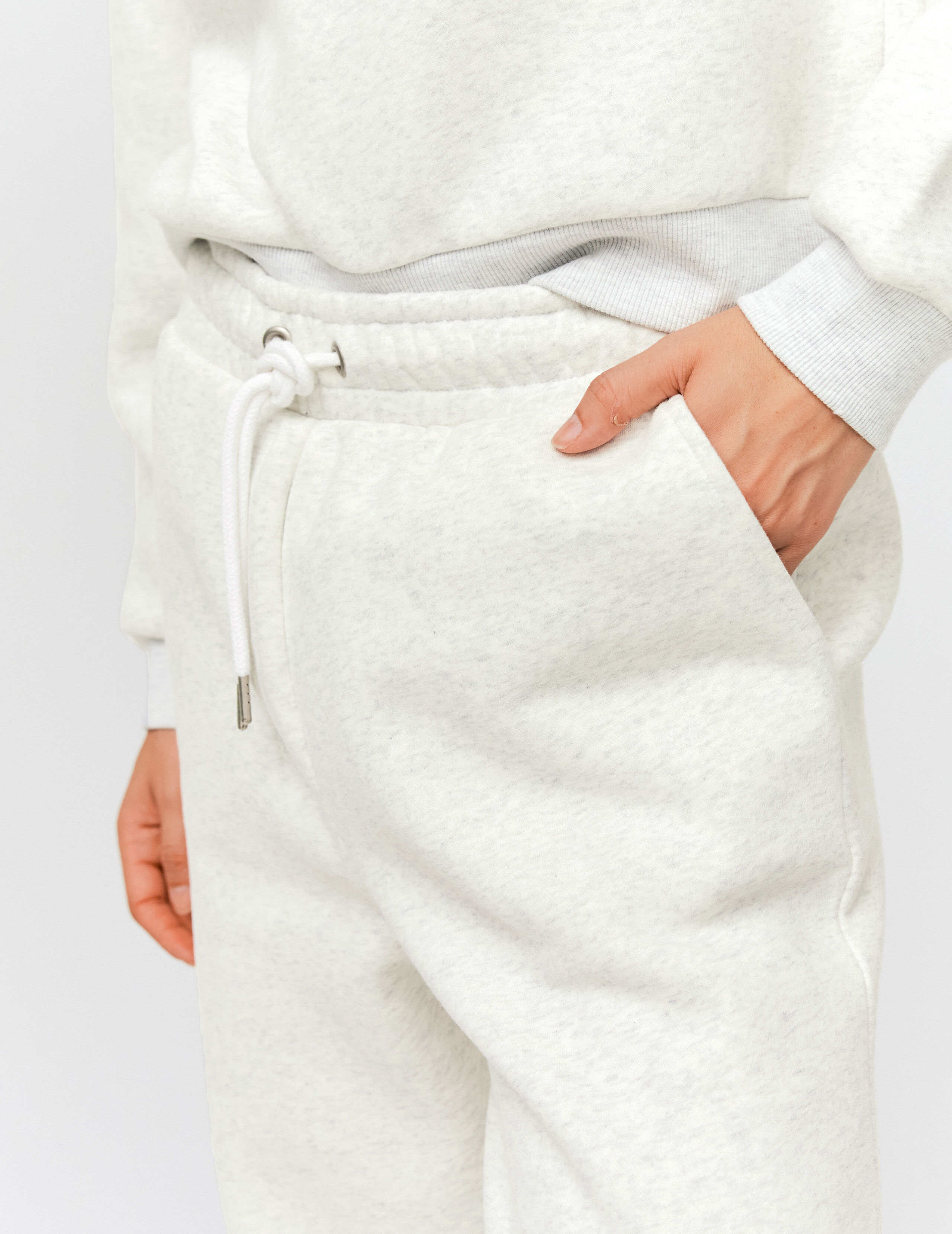 Jogging molleton Gris clair BZB