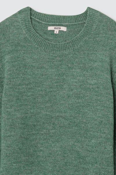 Pull col rond uni