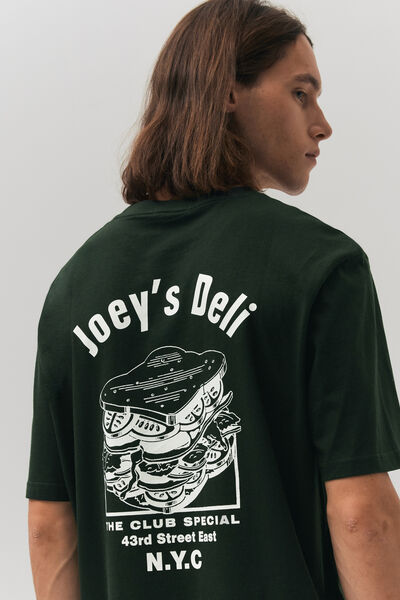 T-shirt imprimé devant dos
