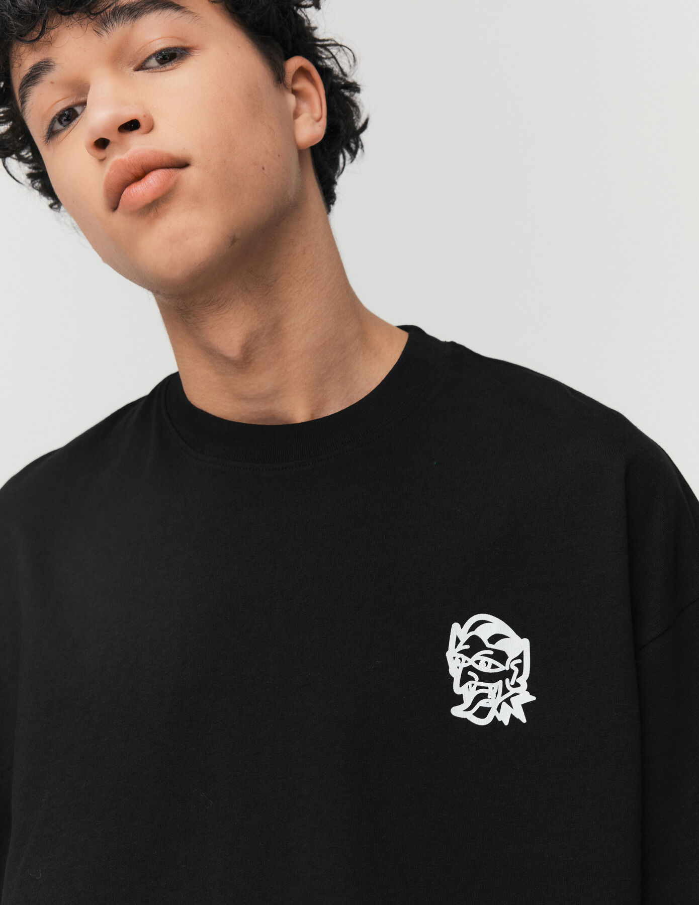 T-shirt imprimé devant dos