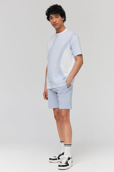 T-shirt imprimé vagues