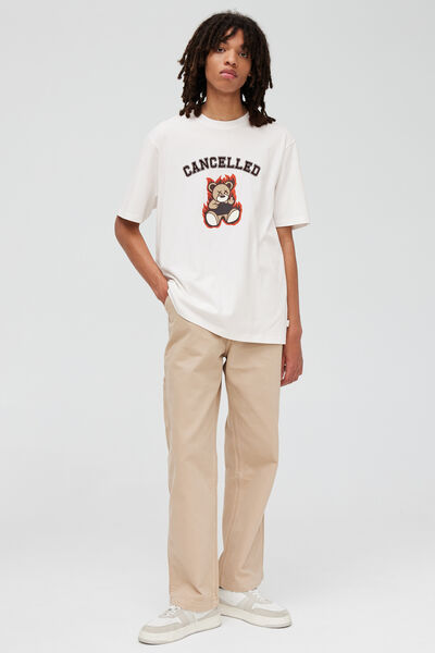 T-shirt imprim&eacute; ourson